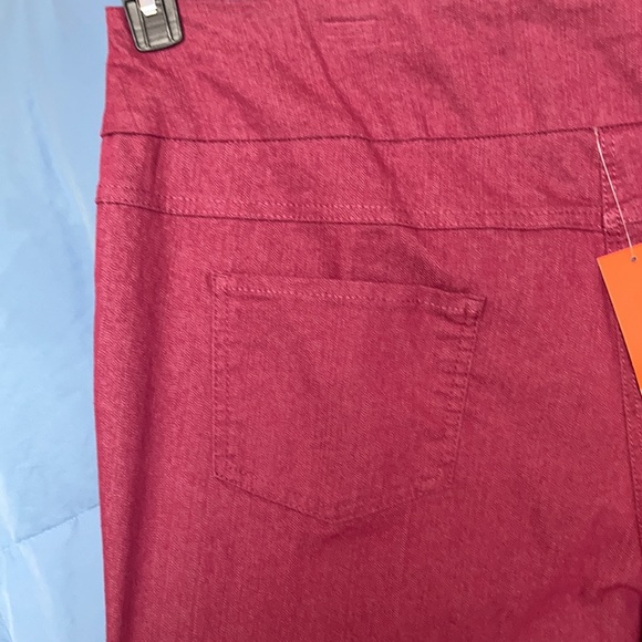 Hearts of Palm pant berry pull on pant size 22W - Picture 10 of 17
